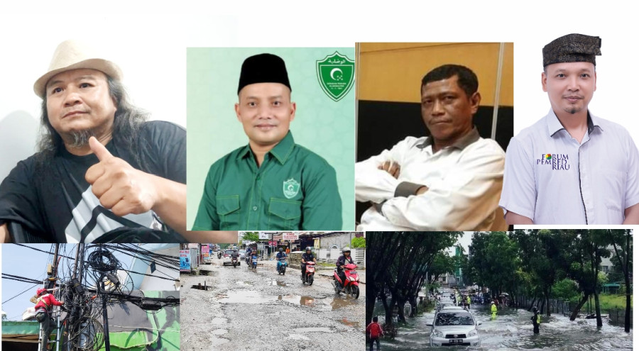 Kritik Pedas Warga Pekanbaru, Mulai dari Persoalan Sampah, Banjir dan Kabel Optik