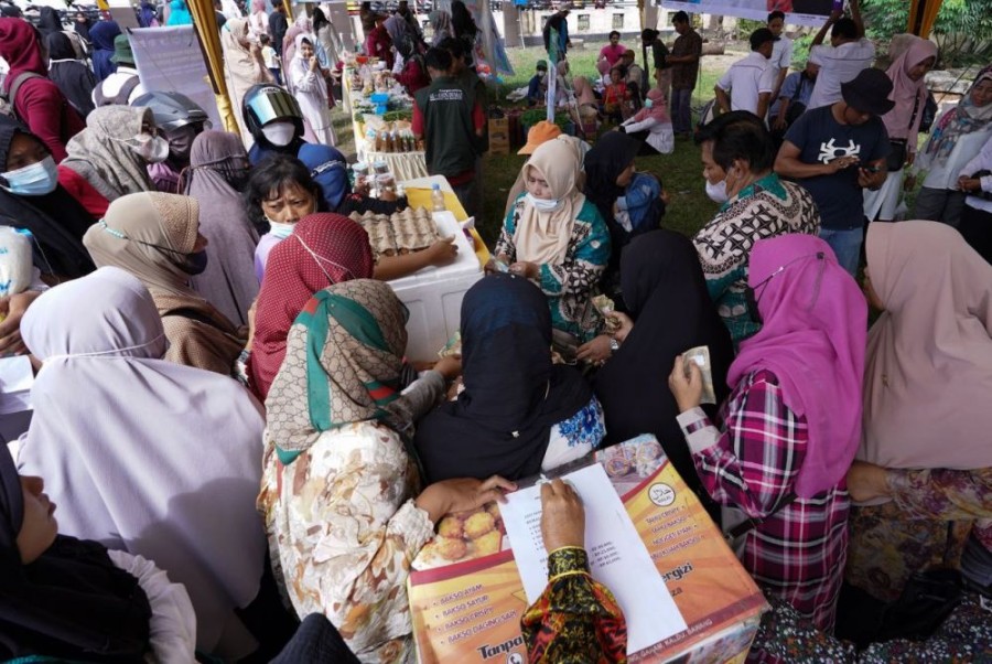 Lima Titik Pasar Murah Siap Layani Warga Riau