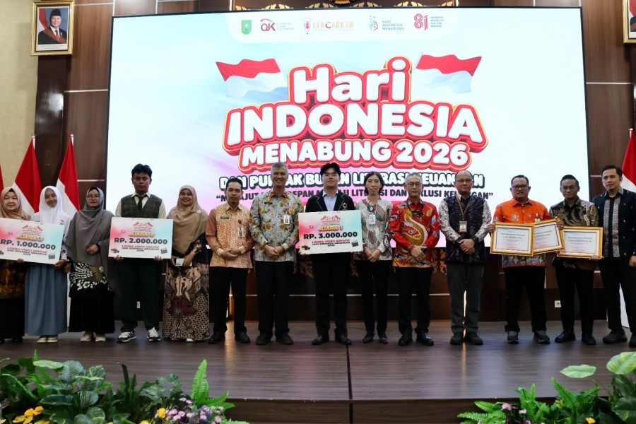 Puncak HIM 2026, OJK Riau Perkuat Budaya Menabung di Kalangan Pelajar