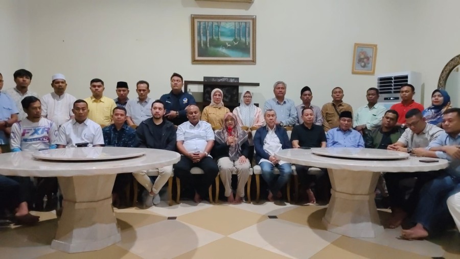Afni-Syamsurizal Bersama Tim Koalisi Deklarasikan Kemenangan