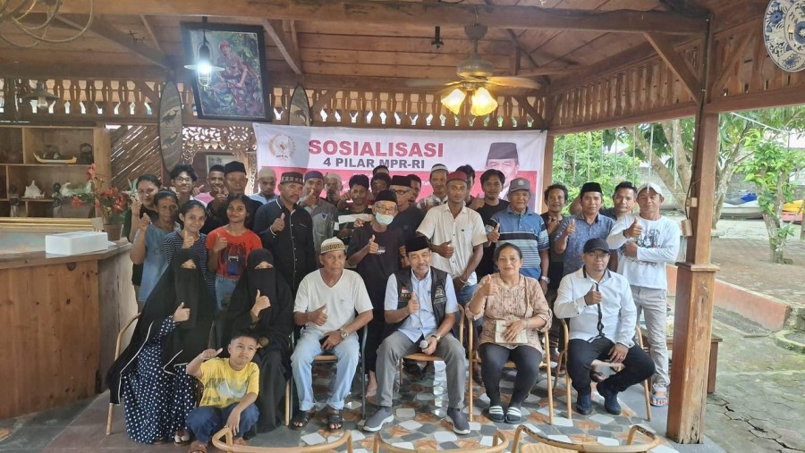 Senator Nono Sampono Ajak Warga Ambon Jadikan 4 Pilar MPR RI Filter Disinformasi Digital