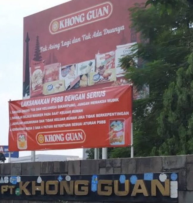 Pegawai Positif Covid-19, Pabrik Khong Guan di Ciracas Tutup