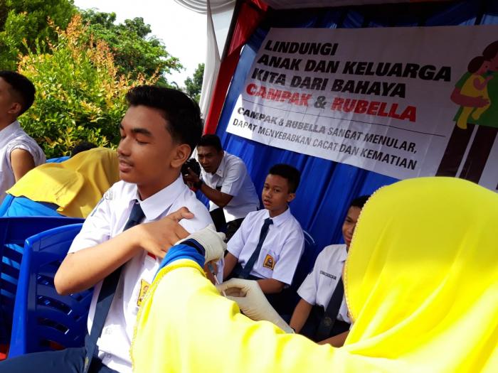 Rendahnya minat Masyarakat pada Imunisasi MR, tercatat 6 orang Positif Terinfeksi Rubella