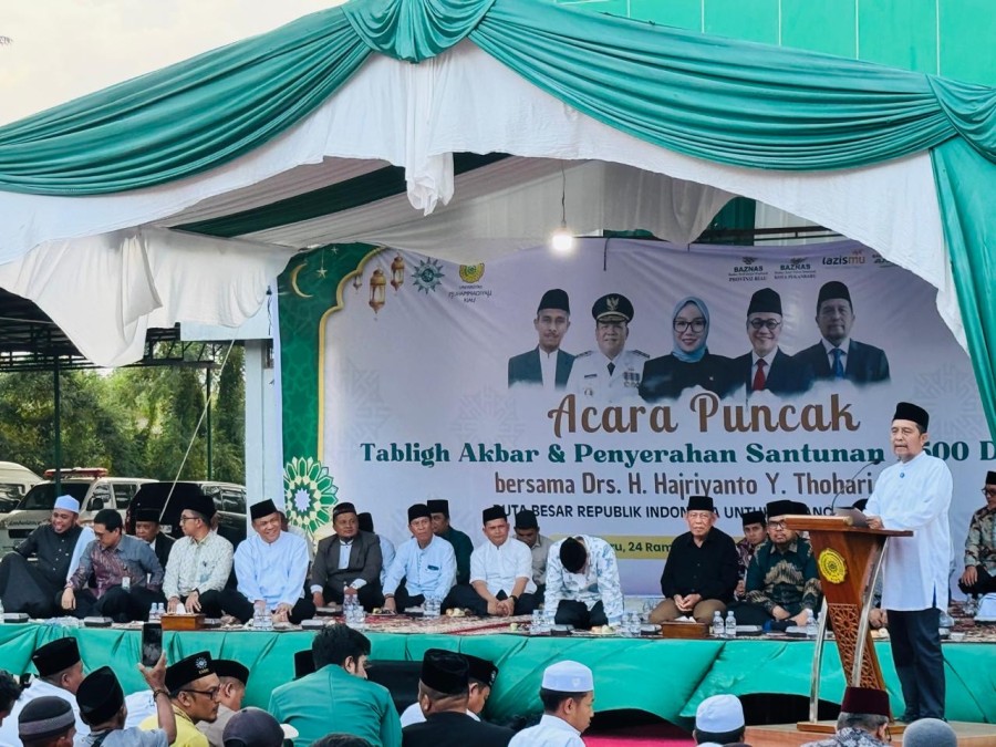 Gelar Tabligh Akbar, UMRI Santuni 1.500 Dhuafa