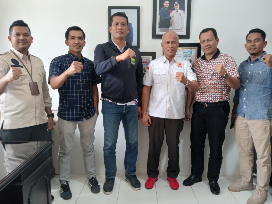 KONI Padang Pariaman Silaturahmi dan Studi Banding ke KONI Pekanbaru