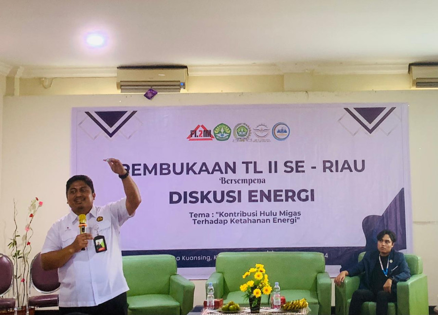 SKK Migas Sumbagut dan Mahasiswa Unri Diskusi Energi Kontribusi Hulu Migas