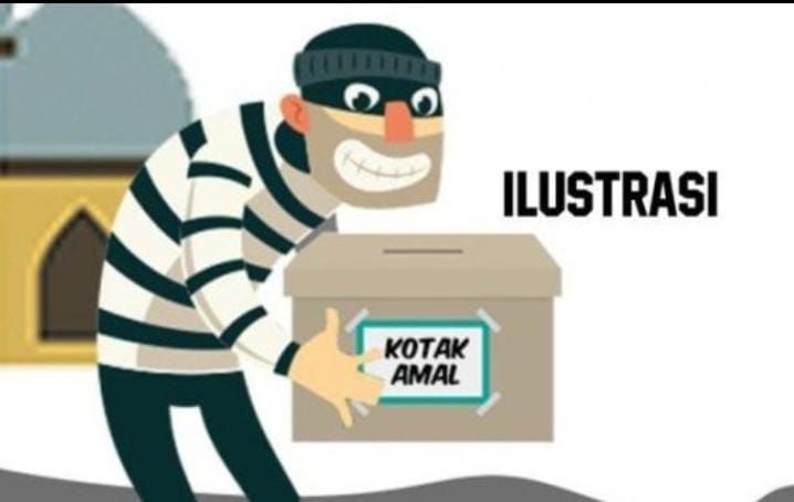 Pura-Pura Sholat, Pria Ini Gasak Uang Infak Musala Jutaan Rupiah