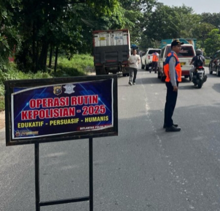 Razia Gabungan di Pekanbaru, Puluhan Truk Terjaring, Pelanggaran KIR hingga ODOL Terungkap