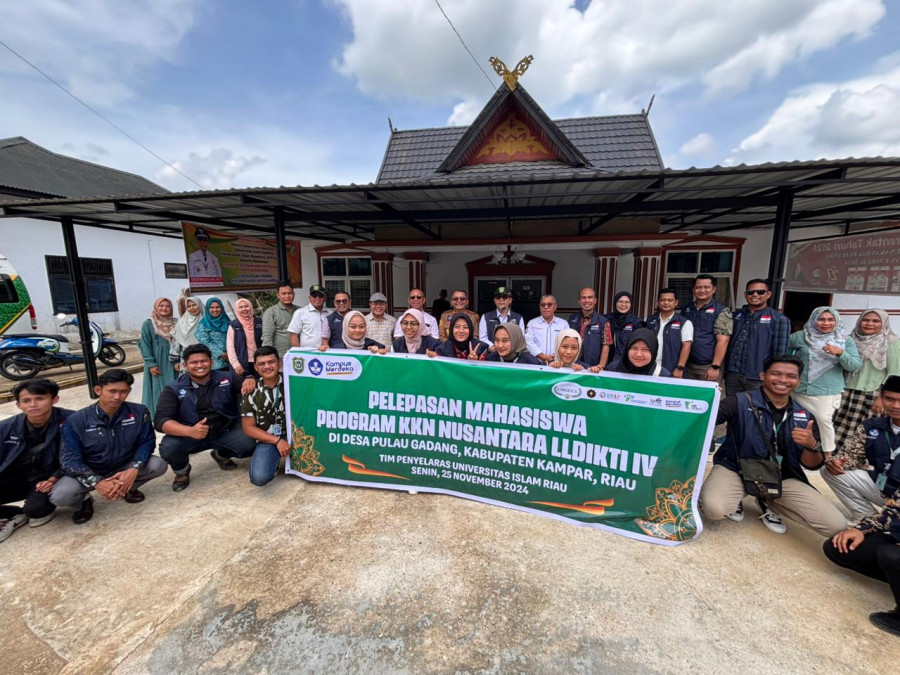 KKN Nusantara Usai, Mahasiswa Tinggalkan Program Ekonomi  Kreatif di Desa Pulau Godang