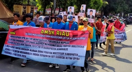 AMUK Riau Desak KPK Periksa Ketua DPRD Riau Terkait Dugaan Korupsi Multiyears