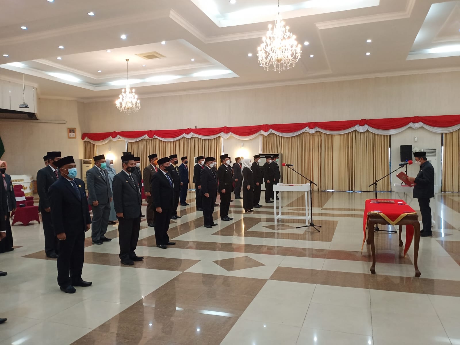 Gubri Lantik 32 Pejabat Eselon II,Â Siapa Saja?Â 