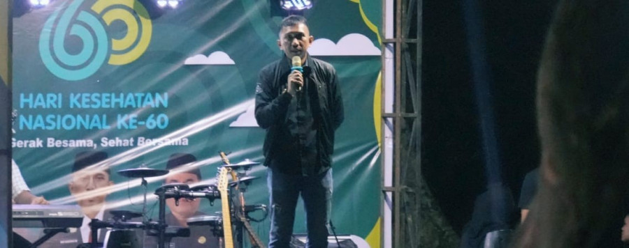 Pjs Bupati Kuansing Sri Sadono Hadiri Malam Puncak Hari Kesehatan Nasional