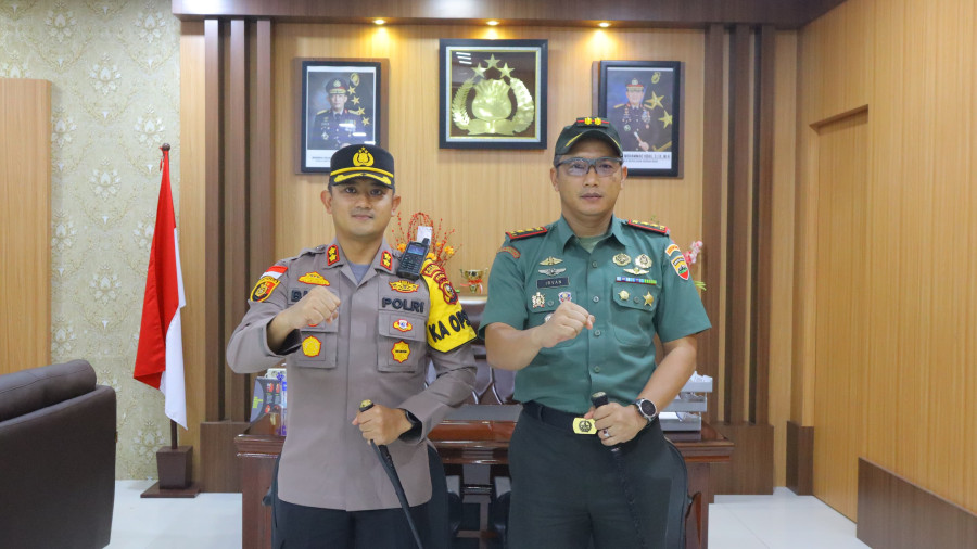 Polres Bengkalis Sambut Hangat Kunjungan Dandim 0303 Bengkalis