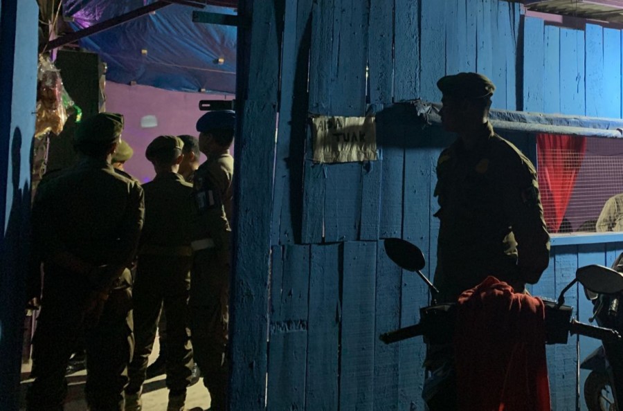 Satpol PP Pekanbaru Razia Warung Remang-remang di Kubang Raya