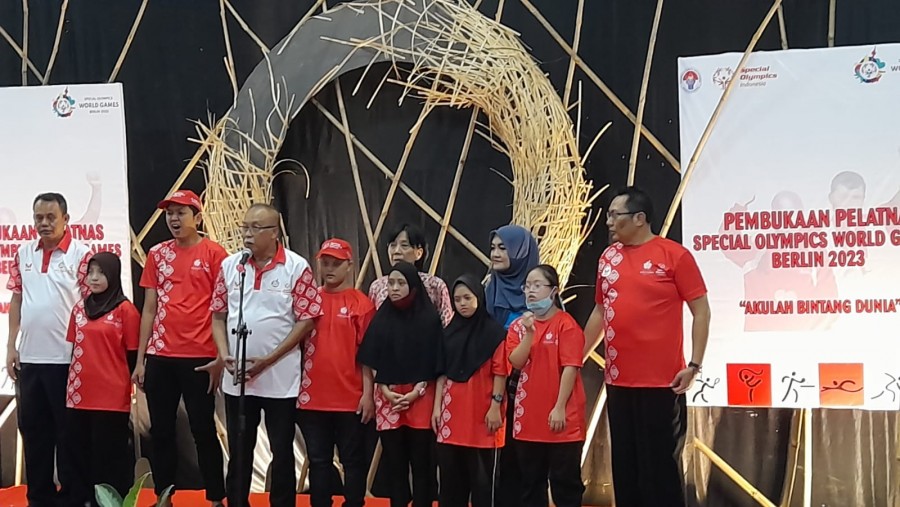 Pesenam Soina Riau Ikuti Pelatnas Special Olympics World Games Berlin, Jerman 2023