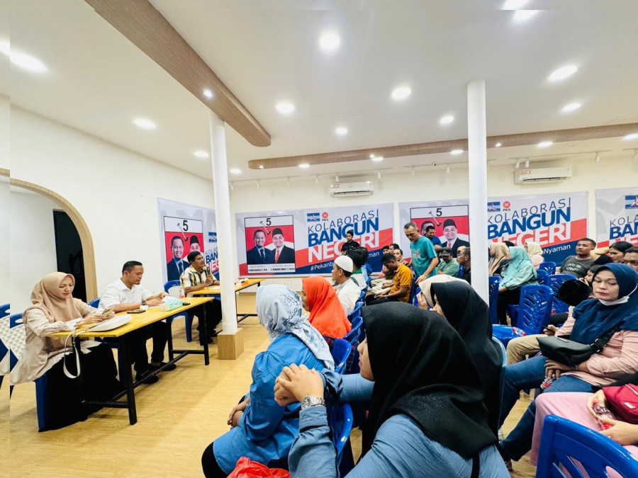 Berikan Dukungan, Pedagang Pasar Cik Puan dan Pasar Palapa Sambangi Rumah Kolaborasi AMAn