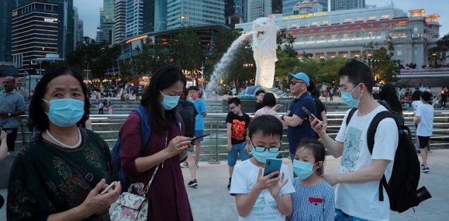 Singapura Berencana untuk Hidup dengan Corona, Covid Ditangani Seperti Flu 