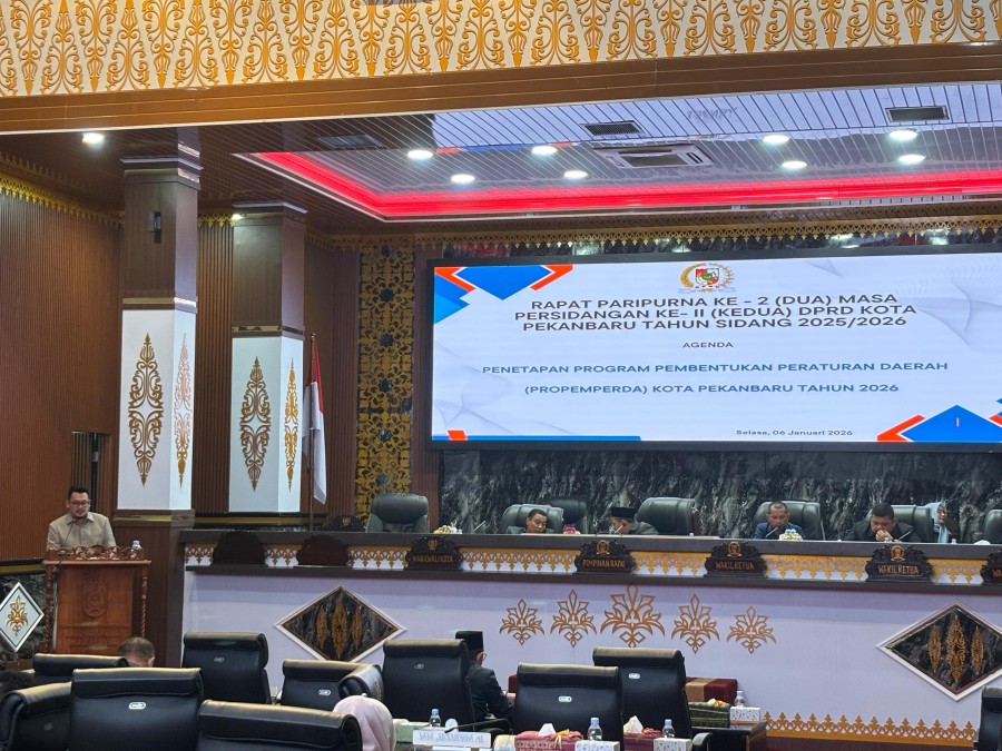 Propemperda 2026, DPRD Pekanbaru Tetapkan 17 Ranperda