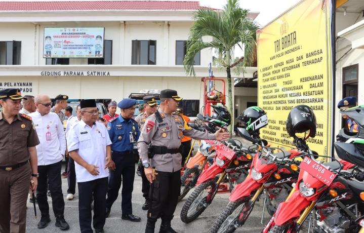 Polres Pelalawan Gelar Apel Kesiapsiagaan dan Antisipasi Karhutla