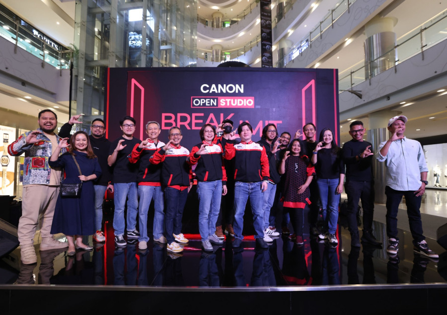 Kali Pertama, Canon Open Studio  Dobrak Batasan dengan Sebuah Gagasan