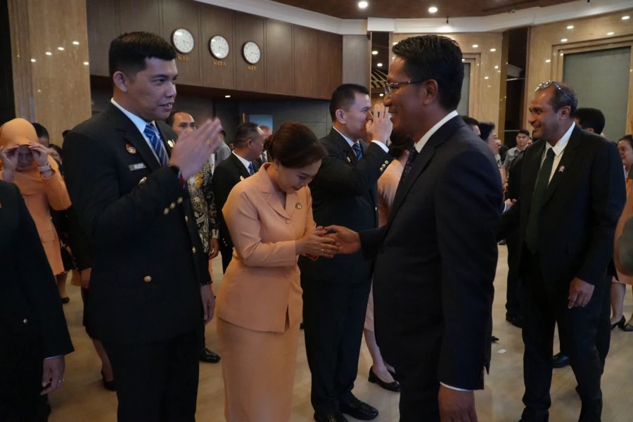 Kakanwil Kemenkum Riau Berganti, Edison Manik Gantikan Rudy Hendra Pakpahan