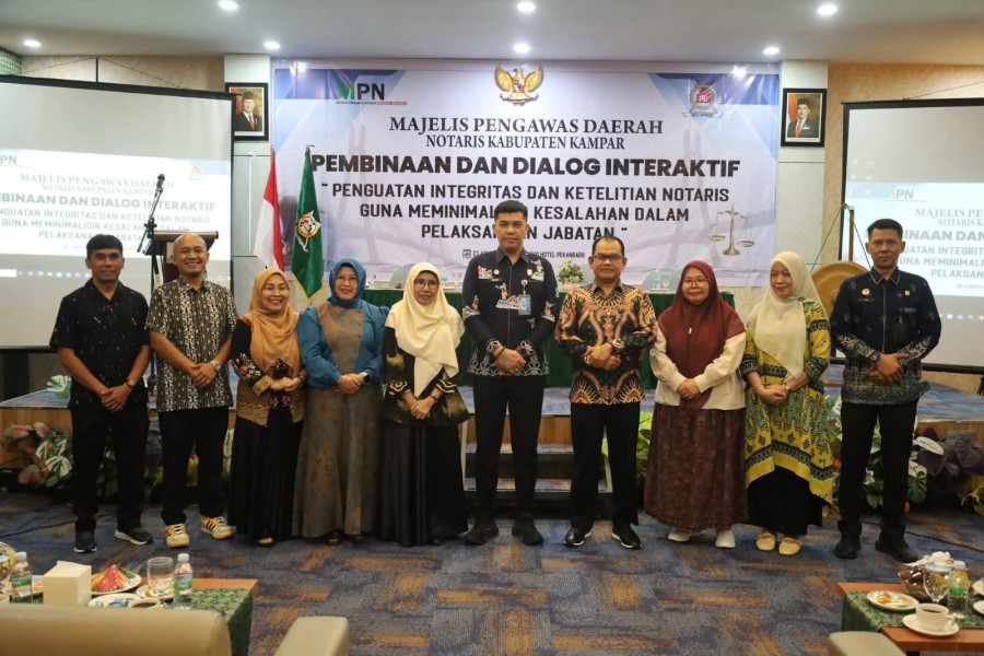 Kemenkum Riau: Integritas Jadi Kunci Profesionalitas Notaris