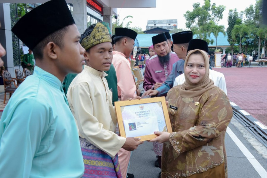 Kasmarni Apresiasi Semangat Pelestarian Budaya di Peringatan HUT ke-513 Bengkalis