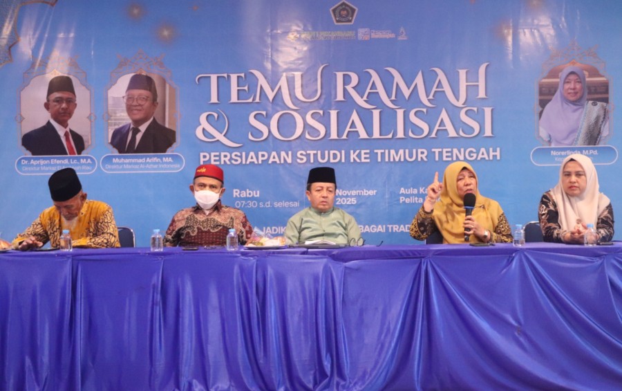 MAN 1 Pekanbaru Perluas Akses Pendidikan Global Lewat Sosialisasi Studi Timur Tengah