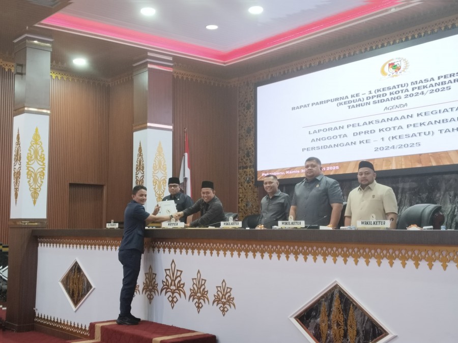 Sampaikan Laporan Reses, Dewan Kritik Hutang Tunda Bayar Pemko Pekanbaru