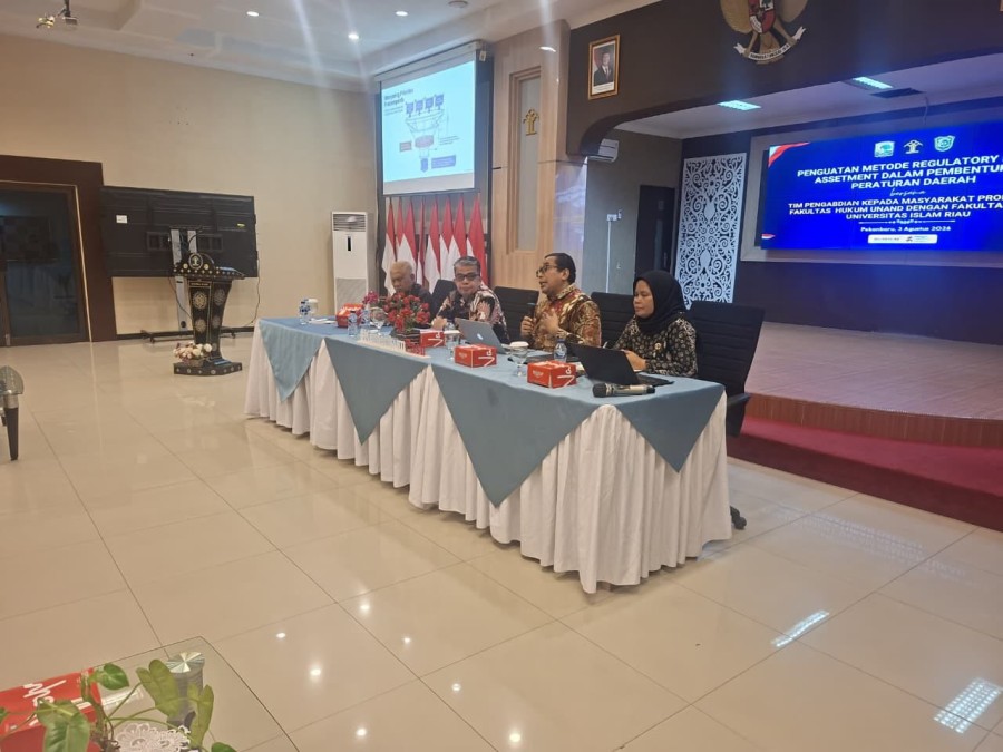 Kemenkum Riau Tingkatkan Kualitas Perda Melalui Penguatan Metode RIA
