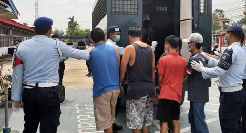 Antisipasi Covid-19, Puluhan Napi Lapas Pekanbaru Dipindah ke Tembilahan