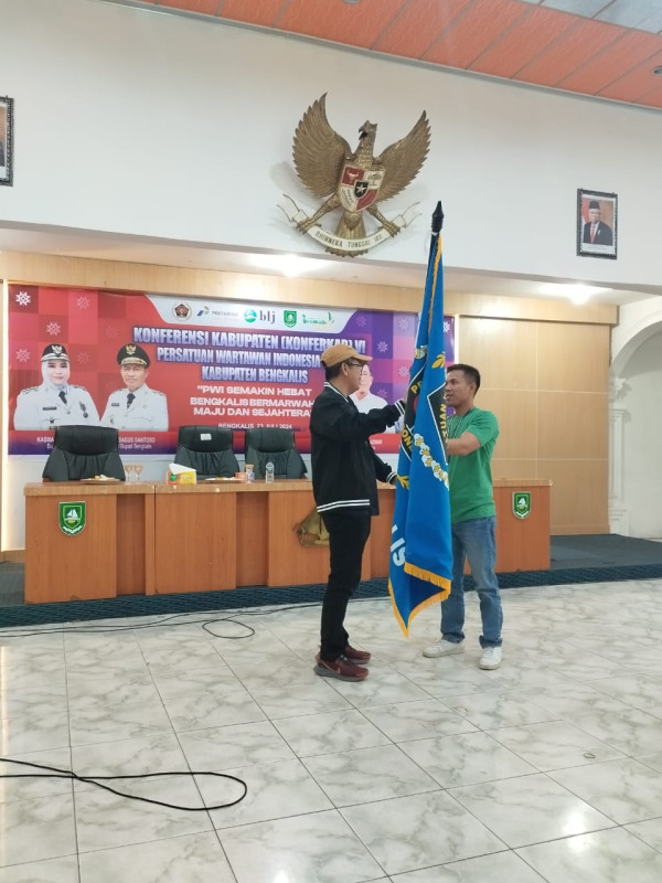 Adi Putra Kembali Terpilih dalam Konferkab VI PWI Bengkalis