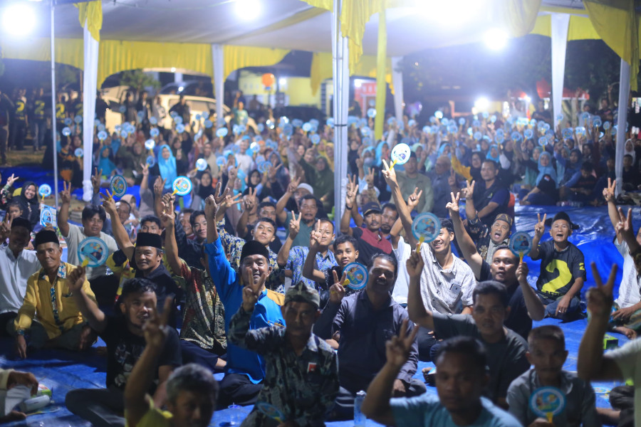 Koto Gasib Melimpah Ruah oleh Massa, Kampanye Terakhir Dr Afni Menyala!