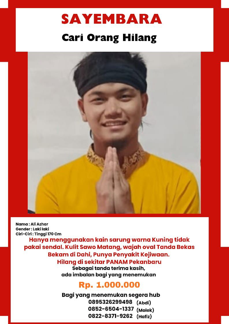 23 Hari Hilang, Jeritan Hati Ibu: Ali, Pulanglah Nak