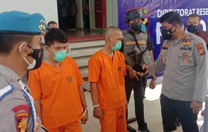 Sempat Kabur ke Sumsel, 2 Residivis Perampas Uang Rp 100 Juta Milik Toke Sawit Diringkus Polda Riau