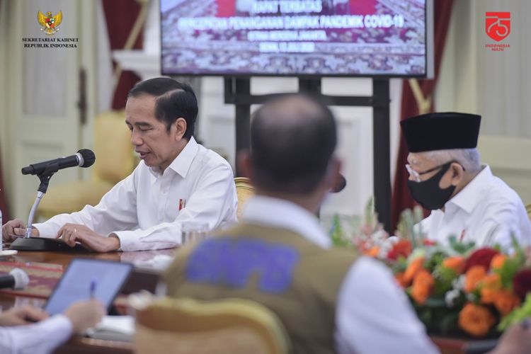 Jokowi: Tidak Ada Pembubaran Satgas COVID-19 Pusat dan Daerah