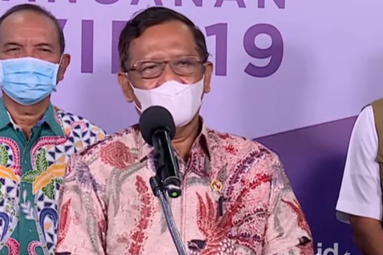 Mahfud MD: Pemerintah Akan Tindak Tegas Penolak Telusur Kontak Erat Covid-19