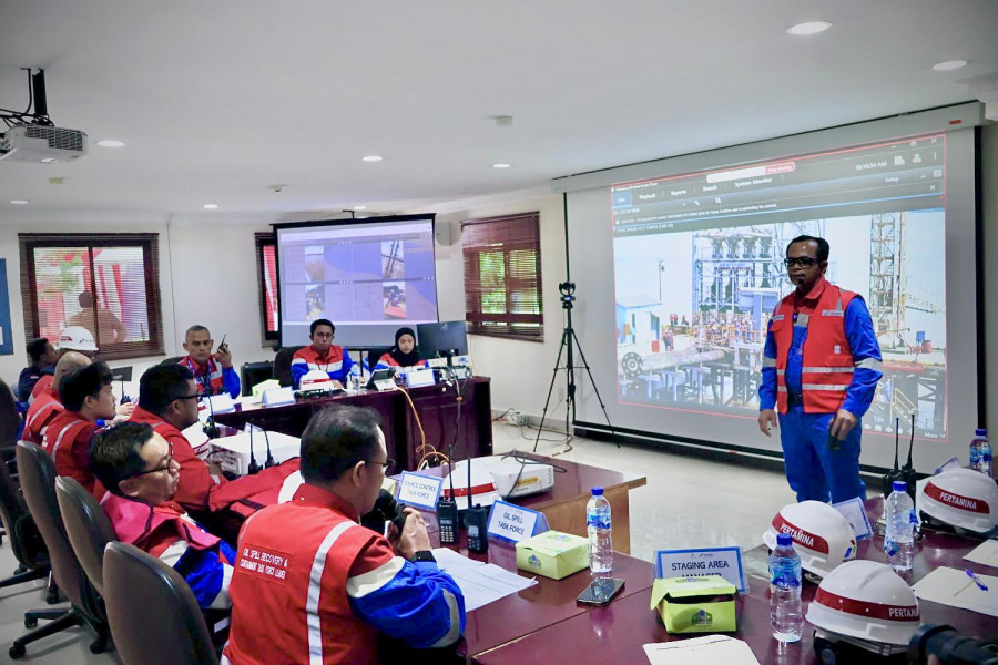 PHR Gelar Latihan Gabungan Atasi Kondisi Darurat di Pelabuhan Dumai
