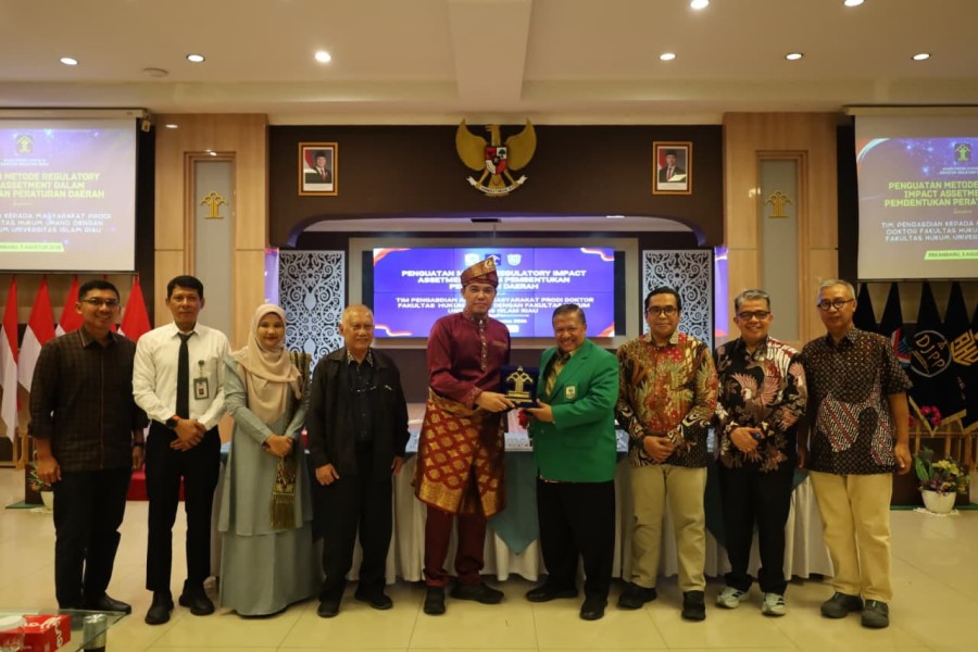 Kemenkum Riau Gandeng Unand Perkuat Kualitas Pembentukan Perda Lewat Metode RIA
