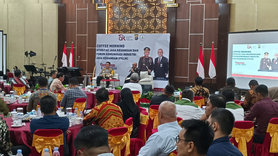 Coffee Morning, OJK Riau Undang Kapolda Riau