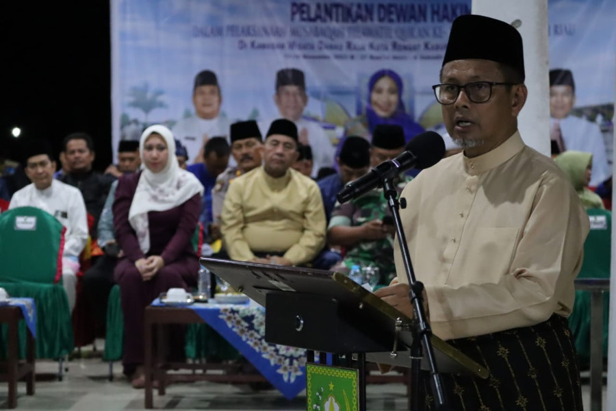 Dewan Hakim MTQ ke-41 Provinsi Riau Resmi Dilantik