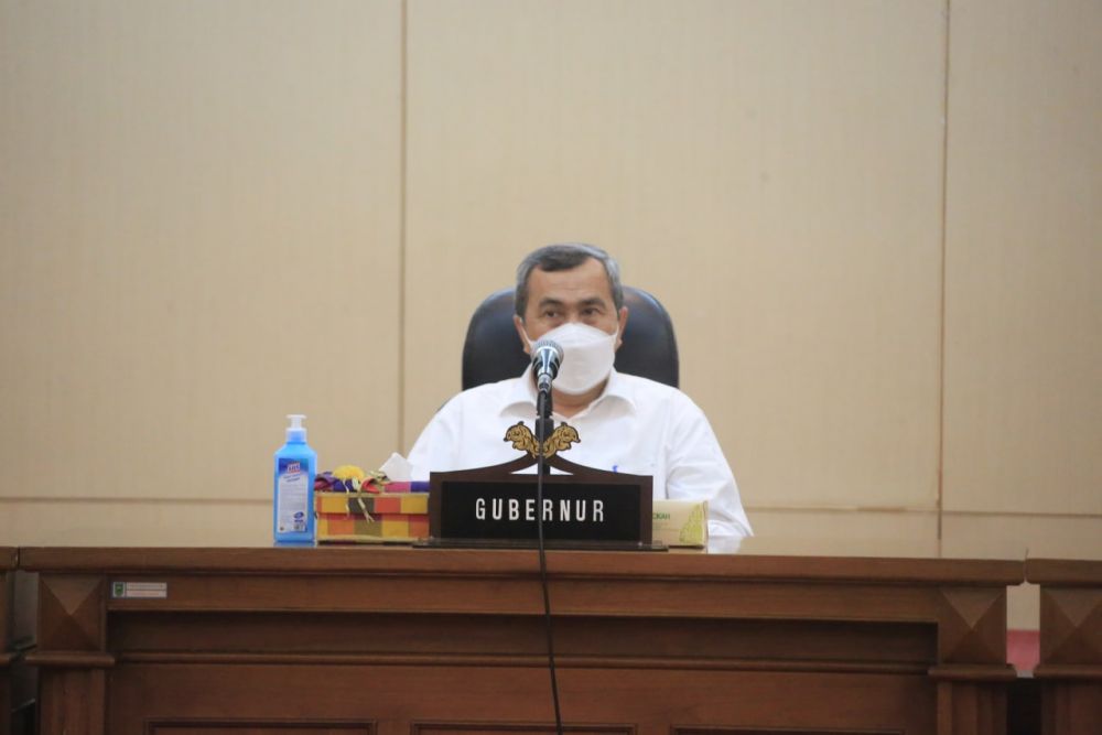 Gubri Usulkan Penetapan Bupati dan Wabup Inhu Terpilih ke Mendagri