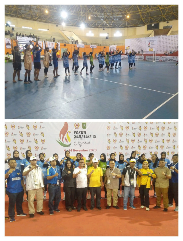 Drama Adu Penalti, Tim Bola Tangan Putri Riau Raih Tiket PON Aceh-Sumut
