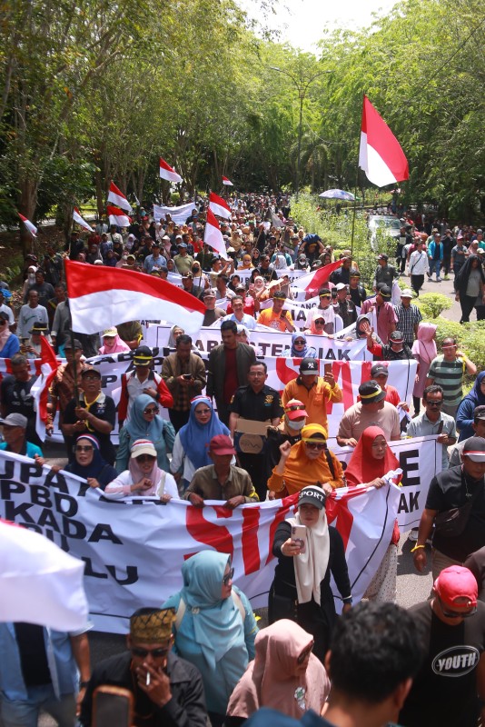 Masyarakat Siak Tolak PSU Jilid Dua, Desak Bupati Terpilih Segera Dilantik