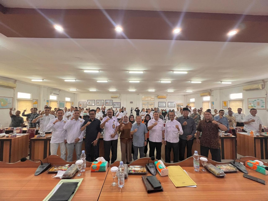 DLH Rohil Gelar Konsultasi Publik KLHS RPJMD 2025-2029