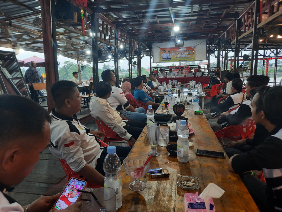Calon Gubri Syamsuar Konsolidasi Pemenangan Bersama Relawan Riau Lebih Baik