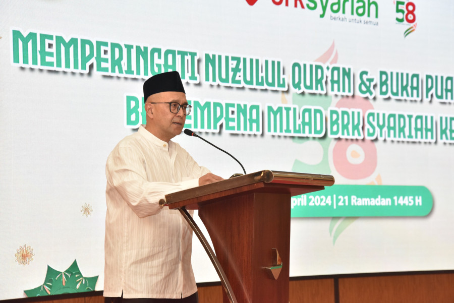 Sudah 58 Tahun, OJK Apresiasi Kontribusi BRK Syariah pada Perekonomian