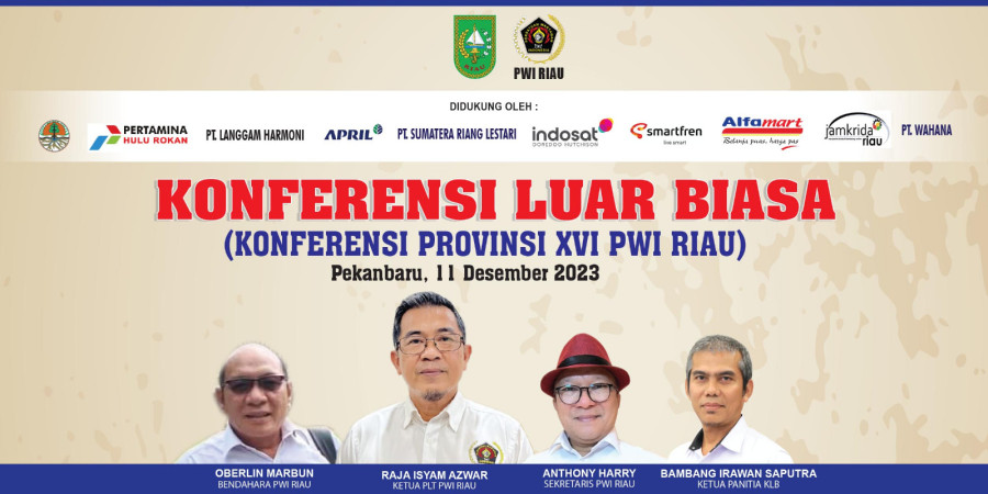 PWI Riau Segera Umumkan Daftar Pemilih Tetap Peserta KLB