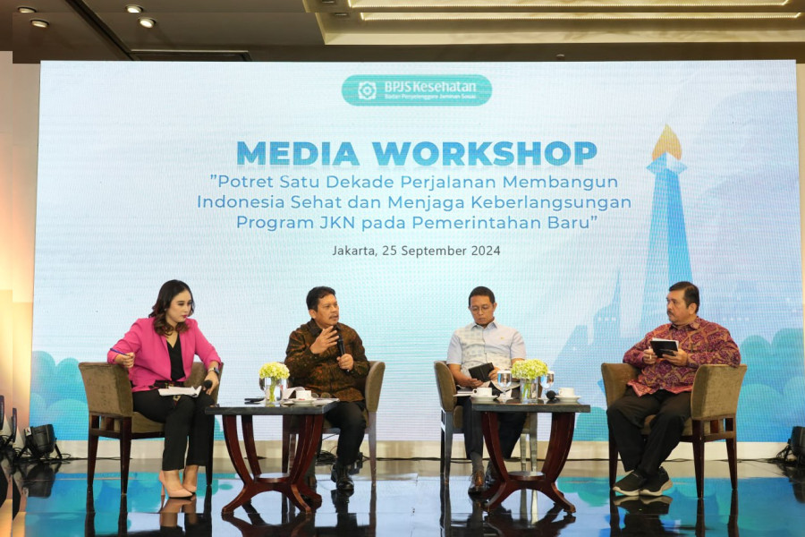 Media Workshop BPJS Kesehatan, Potret Satu Dekade Program JKN dan Tantangan Pemerintahan Baru
