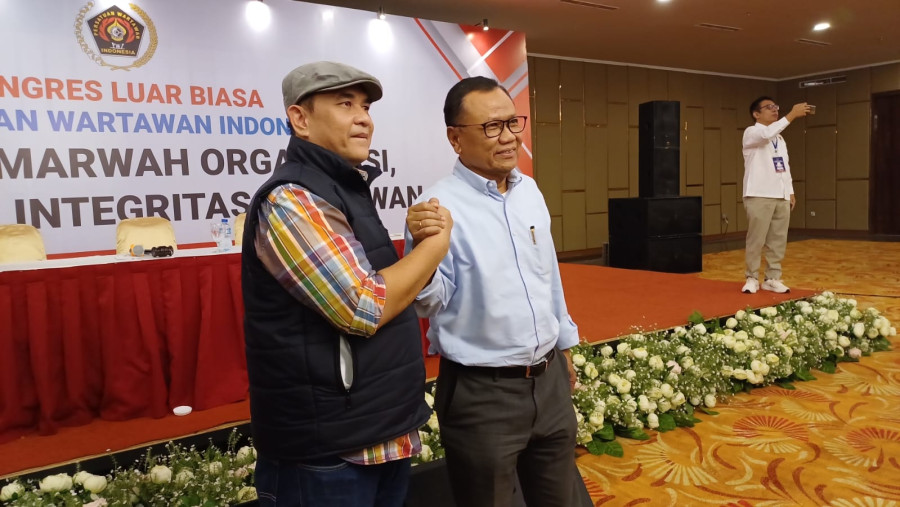 Zulmansyah-Sasongko Terpilih Jadi Ketua Umum PWI dan Ketua DK Periode 2023-2028